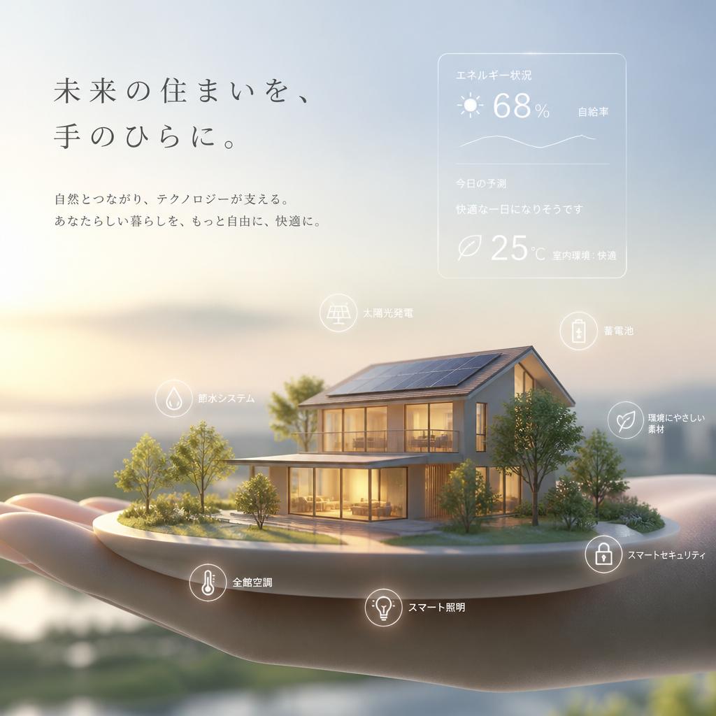 未来の住まいを、手のひらに。