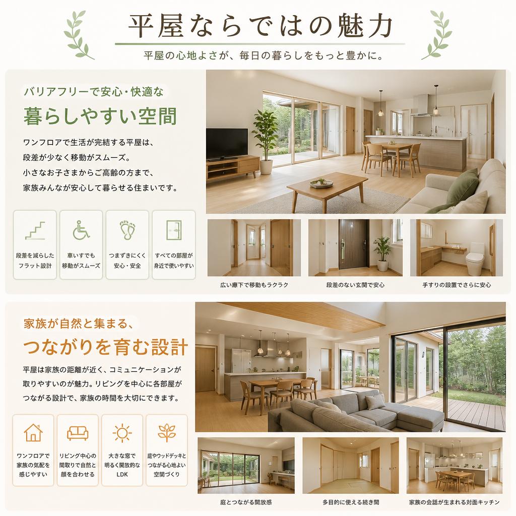 2. 平屋の利点