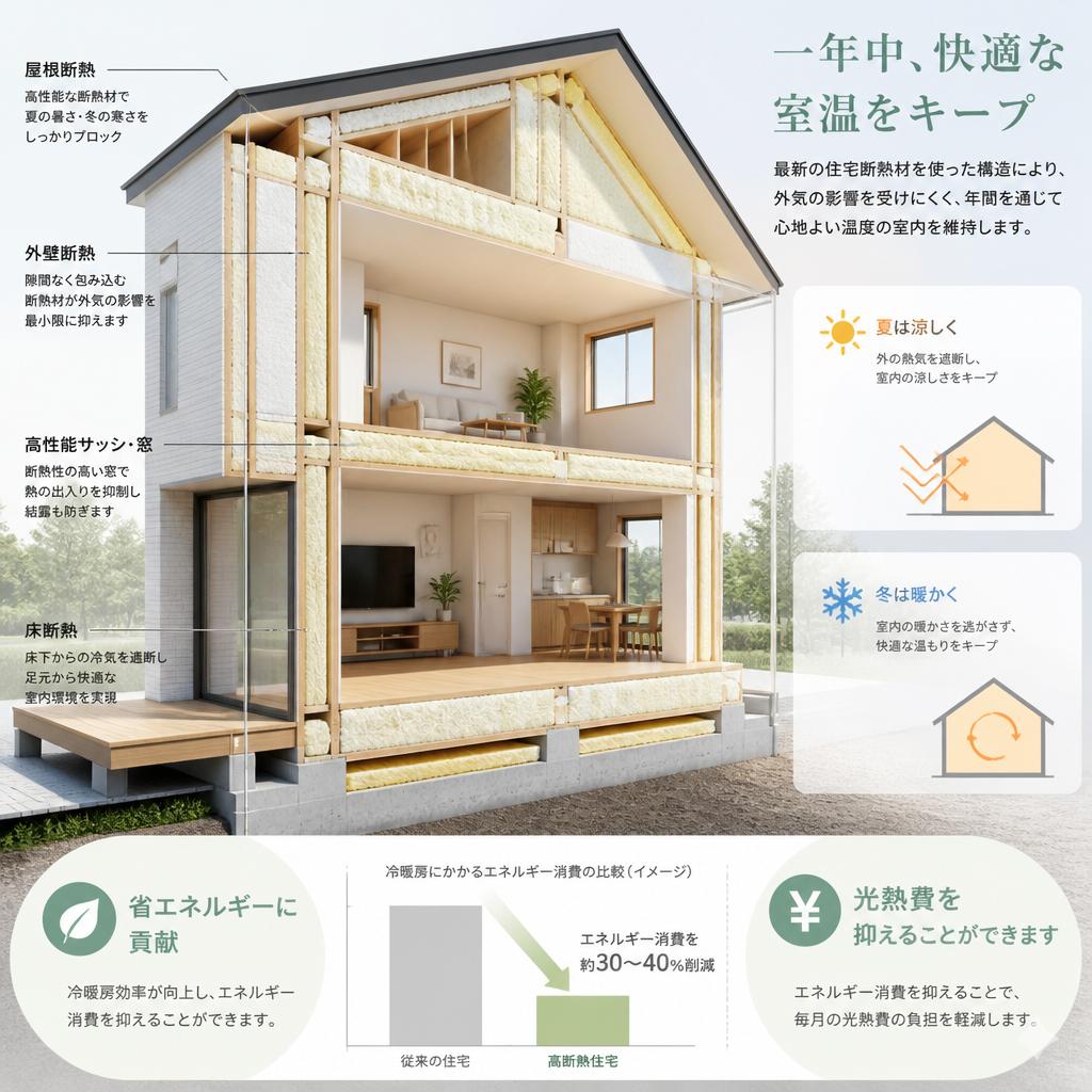 2. 住宅断熱材の効果
