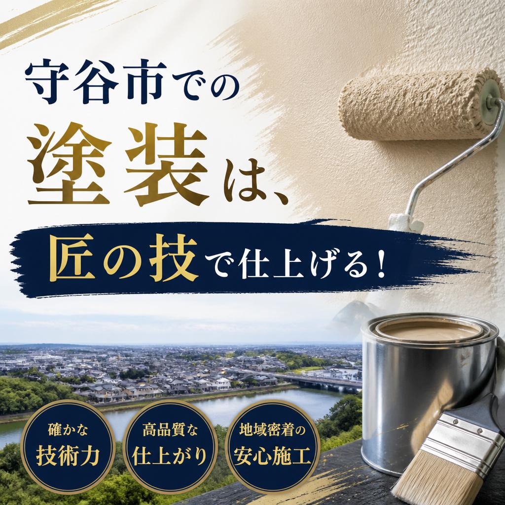 守谷市での塗装は、匠の技で仕上げる！/守谷市周辺で調色のできる職人をお探しなら株式会社壁工房にお任せください。