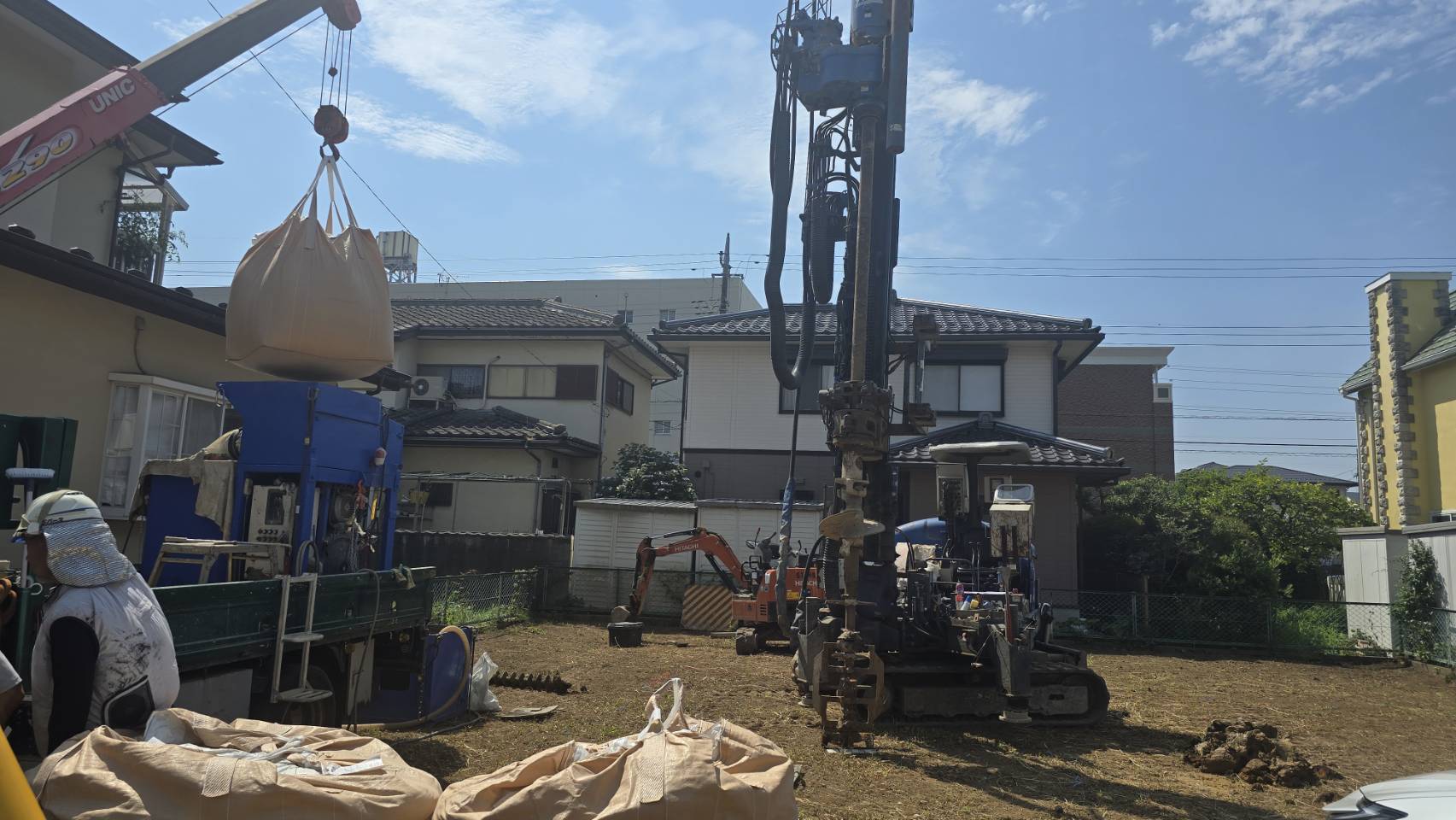 安心・快適な住まいの第一歩！守谷市周辺　タイガーパイル工法で地盤改良工事は株式会社壁工房にお任せください。